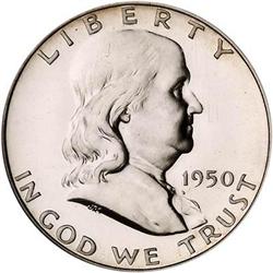 [L#3626] 1950 50c NGC PF65 Cameo