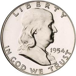 [L#3627] 1954 50c NGC PF67 Cameo