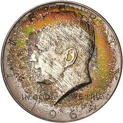 [L#3630] 1964 50c NGC MS67* toned