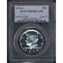 [L#3634] 1970-S 50c PCGS PF68DCAM