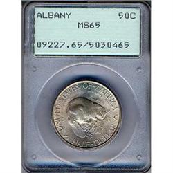 [L#4004] 1936 Albany 50c PCGS MS65