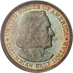 [L#4022] 1892 Columbian 50c NGC MS67