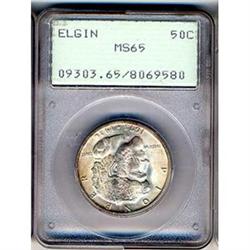 [L#4029] 1936 Elgin 50c PCGS MS65
