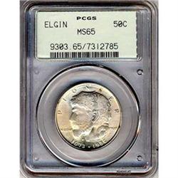 [L#4030] 1936 Elgin 50c PCGS MS65