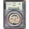 Image 1 : [L#4030] 1936 Elgin 50c PCGS MS65