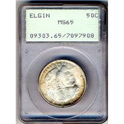 [L#4033] 1936 Elgin 50c PCGS MS65