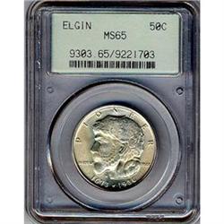 [L#4035] 1936 Elgin 50c PCGS MS65