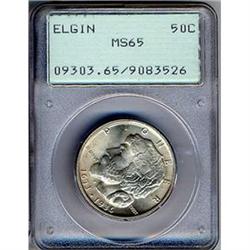 [L#4038] 1936 Elgin 50c PCGS MS65