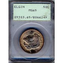[L#4039] 1936 Elgin 50c PCGS MS65