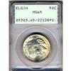 Image 1 : [L#4040] 1936 Elgin 50c PCGS MS65
