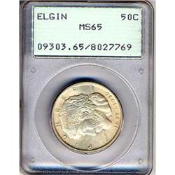 [L#4041] 1936 Elgin 50c PCGS MS65
