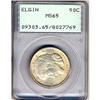 Image 1 : [L#4041] 1936 Elgin 50c PCGS MS65