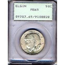 [L#4043] 1936 Elgin 50c PCGS MS65