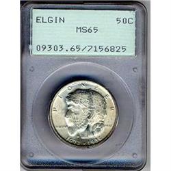 [L#4044] 1936 Elgin 50c PCGS MS65