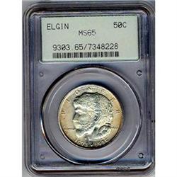 [L#4046] 1936 Elgin 50c PCGS MS65
