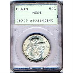 [L#4048] 1936 Elgin 50c PCGS MS65