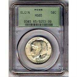 [L#4051] 1936 Elgin 50c PCGS MS65