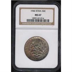 [L#4056] 1946 Iowa 50c NGC MS67