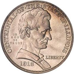 [L#4061] 1918 Lincoln 50c NGC MS67