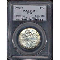 [L#4080] 1928 Oregon 50c PCGS MS66