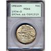 Image 1 : [L#4083] 1934-D Oregon 50c PCGS MS66