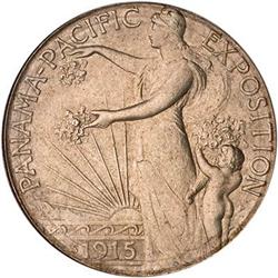 [L#4104] 1915-S Pan-Pacific 50c MS64