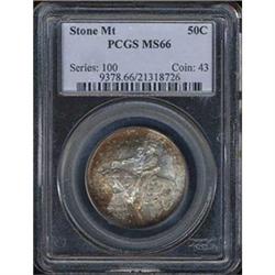 [L#4117] 1925 Stone Mountain 50c PCGS MS66