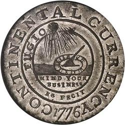 [L#4144] 1776 Continental $1 CURRENCY NGC MS64