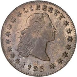 [L#4145] 1795 FH $1 PCGS AU58