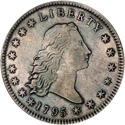 [L#4150] 1795 S$1 2 LEAVES EF45