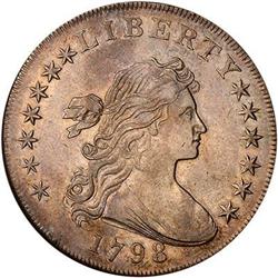 [L#4160] 1798 HE $1 NGC AU55