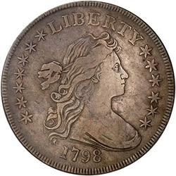 [L#4168] 1798 SE 13 Stars $1 NGC VF30