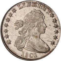 [L#4191] 1801 $1 PCGS AU55
