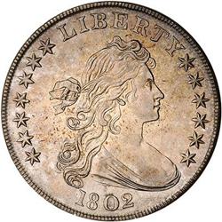 [L#4195] 1802 B6 $1 PCGS AU58