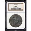 Image 1 : [L#4204] 1851 $1 High Date NGC AU58