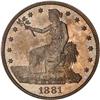 Image 1 : [L#4230] 1881 T$1 PCGS PF64Cameo