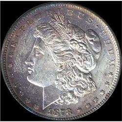 [L#4241] 1878 7TF S$1 REV 1878 MS60 toned