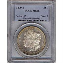 [L#4261] 1879-S $1 PCGS MS65