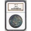 Image 1 : [L#4267] 1880 $1 NGC MS65 nicely toned