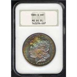 [L#4284] 1880-S $1 NGC MS64PL