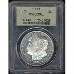 [L#4324] 1883 $1 PCGS MS65DMPL