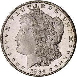 [L#4349] 1884-CC $1 PCGS MS66