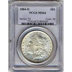 [L#4359] 1884-O $1 PCGS MS64