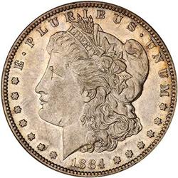 [L#4364] 1884-S $1 PCGS AU55