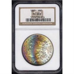 [L#4371] 1885 $1 NGC MS63*