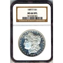 [L#4378] 1885-O $1 NGC MS66 DPL