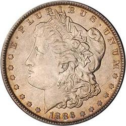 [L#4392] 1886 $1 NGC MS66