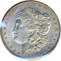 [L#4396] 1886-O S$1 AU58+ RAW