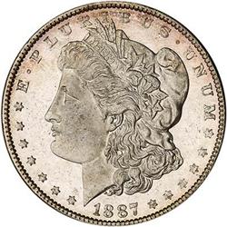 [L#4398] 1887 $1 NGC MS65DPL