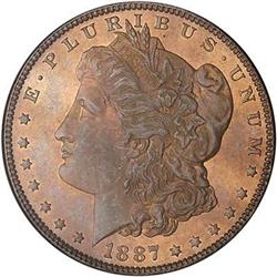 [L#4409] 1887 $1 NGC MS64